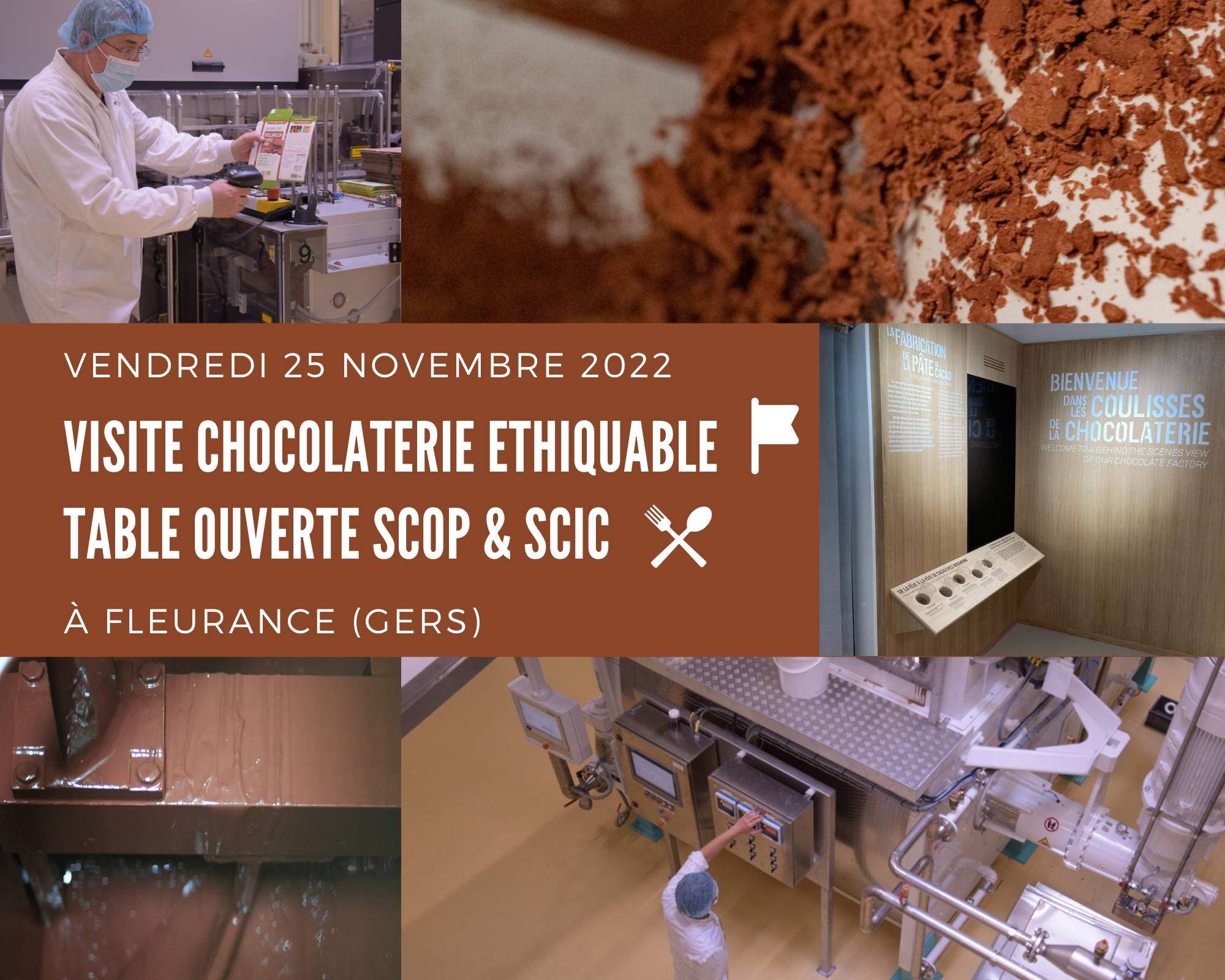Visite chocolaterie Ethiquable