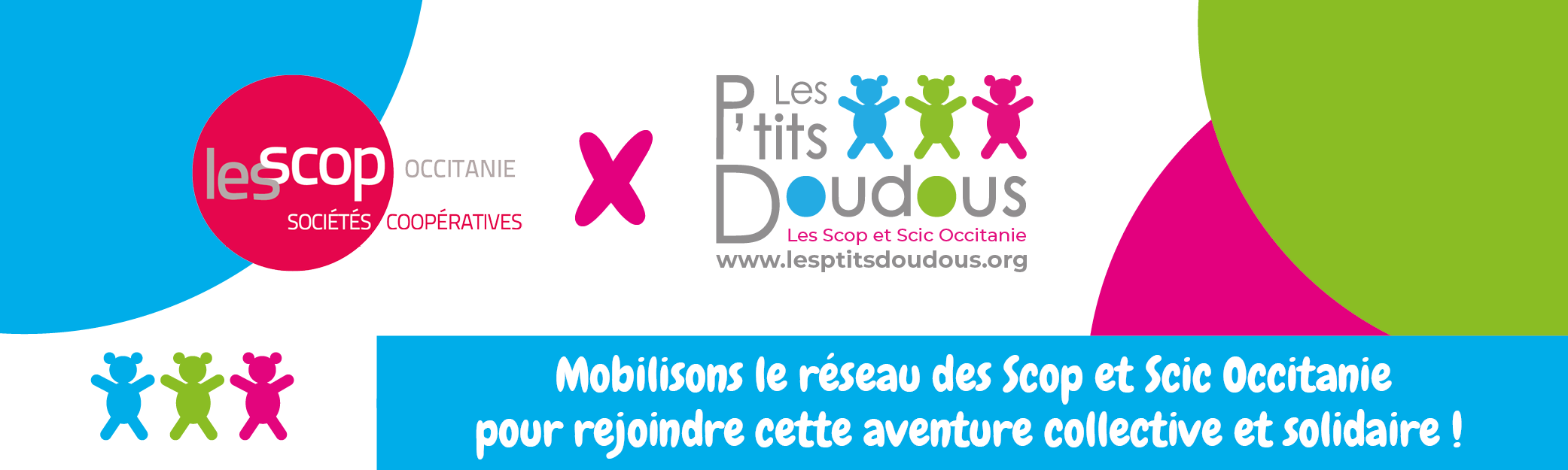 Signature mail Scop Occitanie x P'tits Doudous