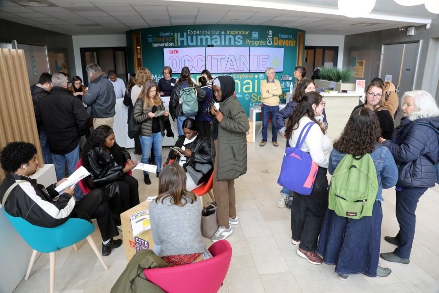 La Cité de l'économie et des métiers de demain, à Montpellier, a accueilli les RIIS pour la deuxième fois. ©️Etienne Perra