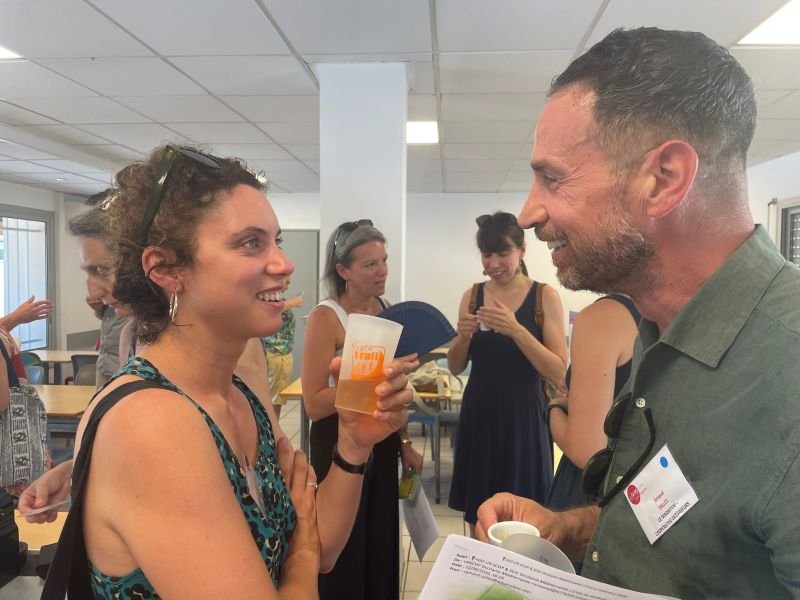 Echanges au moment de l'accueil